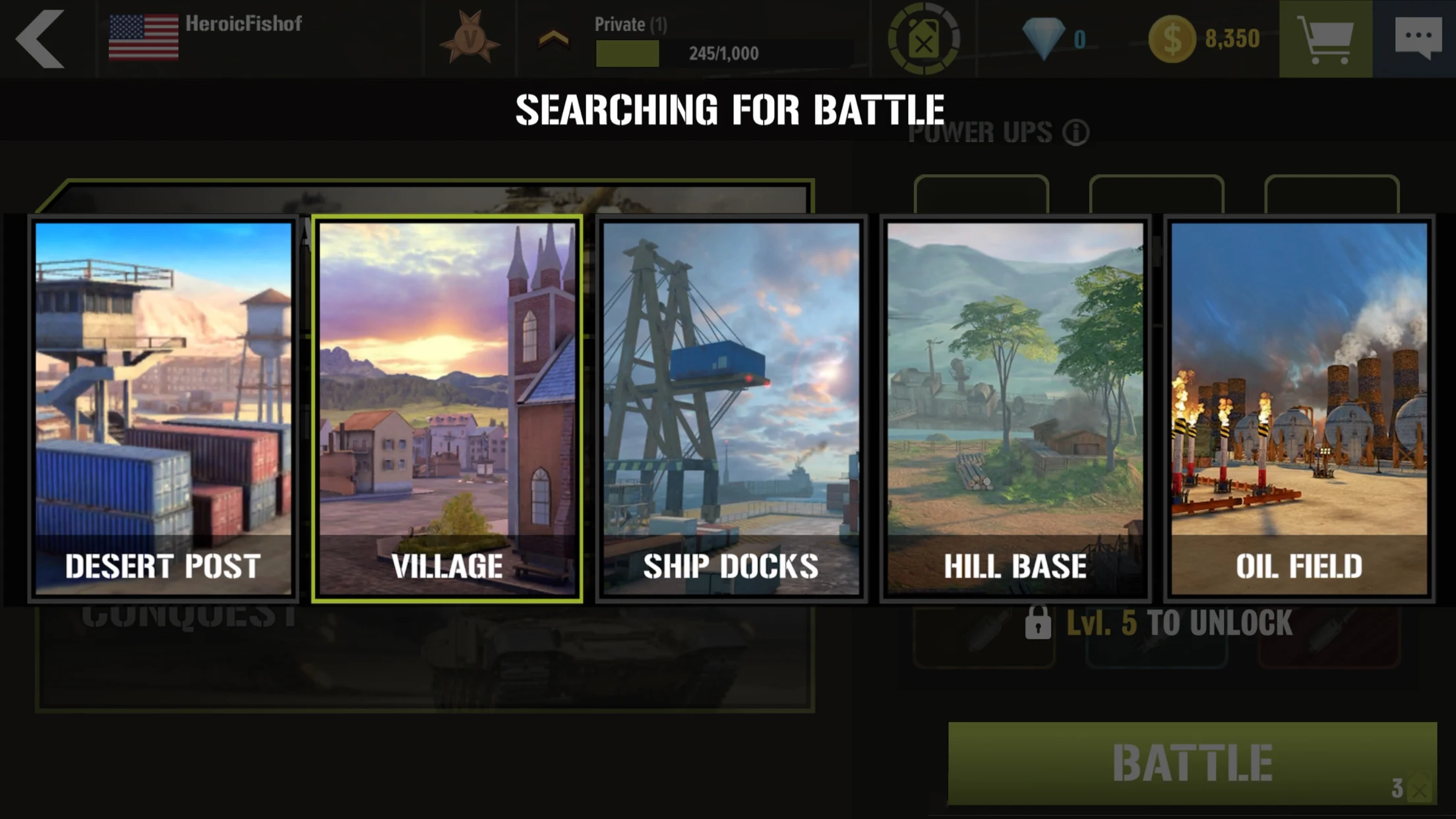 War Machines：Tanks Battle Game screenshot